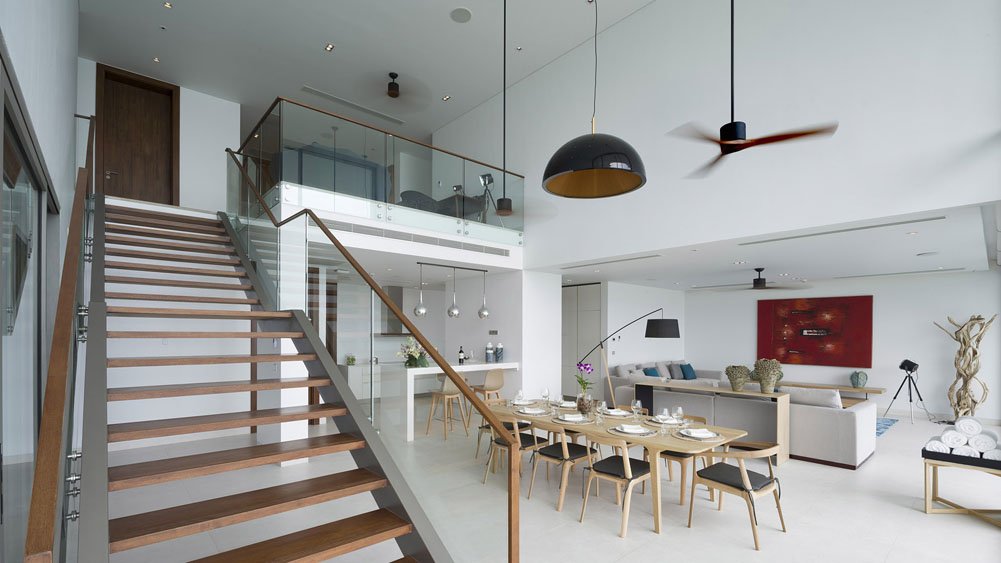 Malaiwana Duplex - Living and dining area
